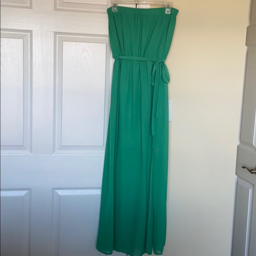 Strapless Maxi Dress